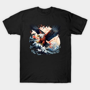 Tattoo Eagle American Old School Style T-Shirt